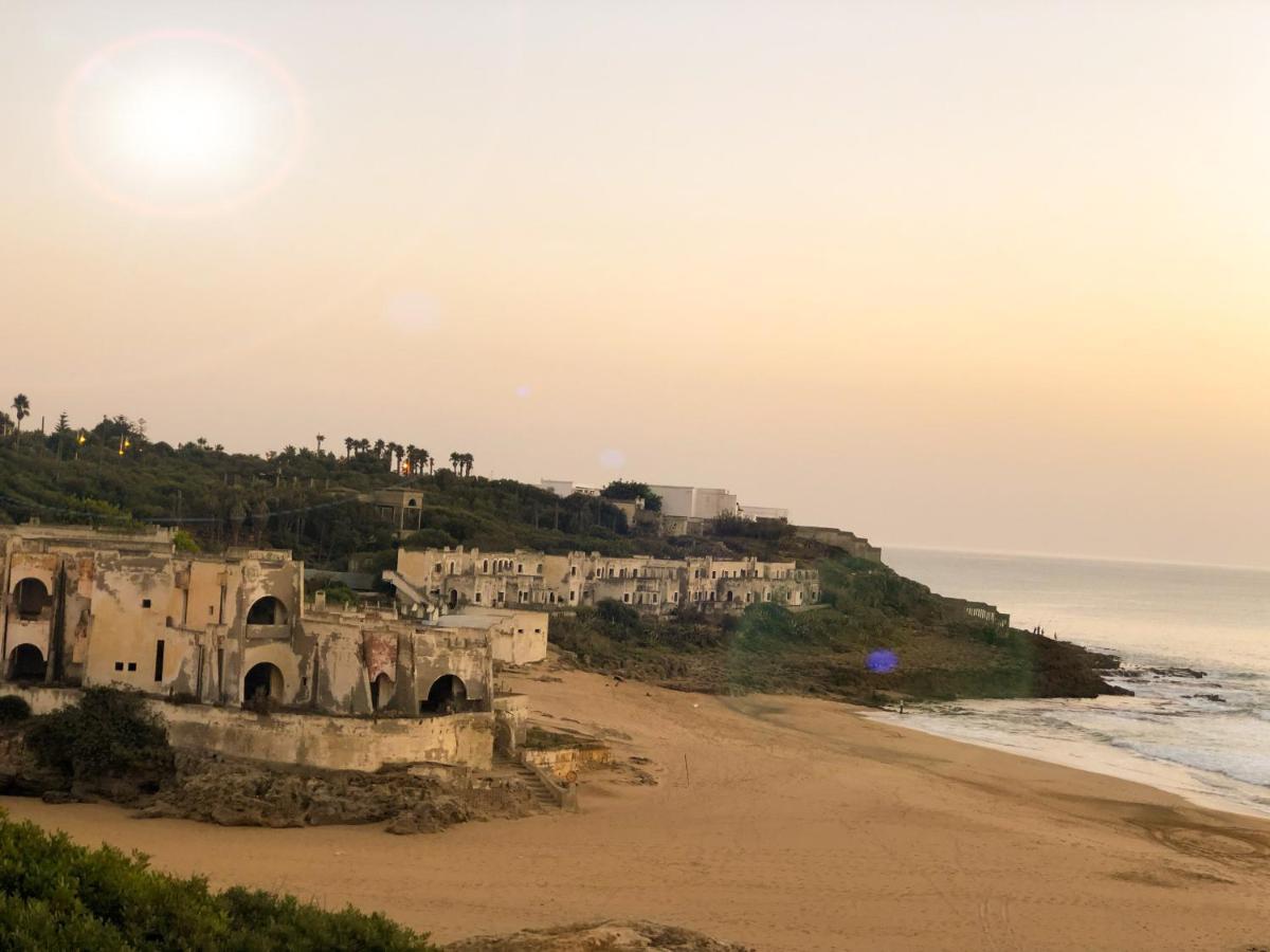 Residence Cap Avec Une Vue Sur Mer Tânger Exterior foto